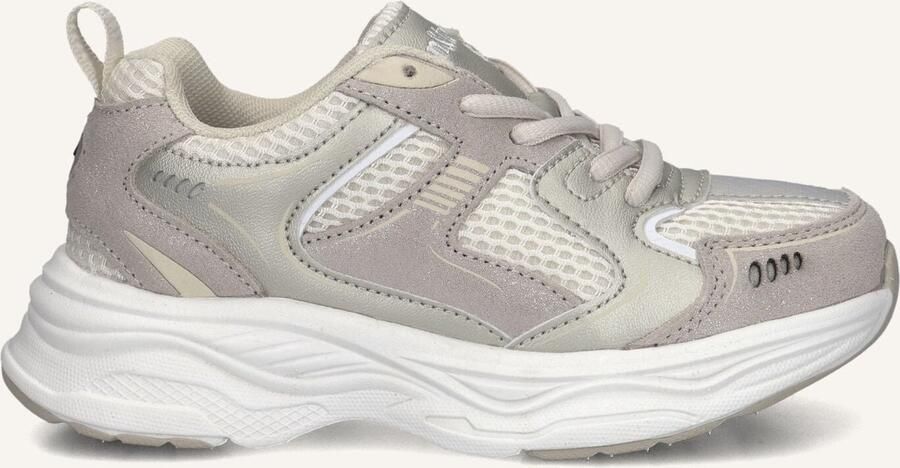 Ton & Ton Meisjes Lage sneakers Chunky zool Eisa Beige Suède