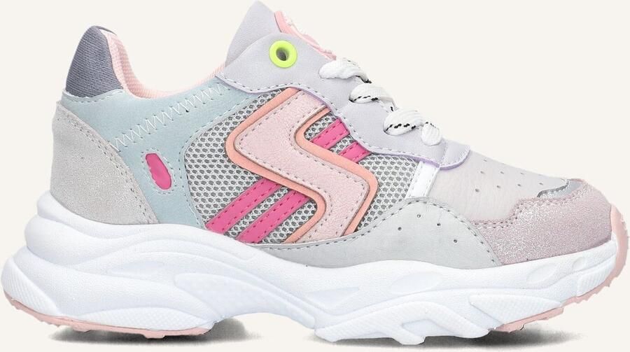 Ton & Ton Meisjes Lage sneakers Chunky zool Sanna Multi - Foto 2