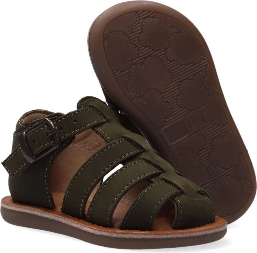 Ton & Ton Meisjes Platte sandalen Pl_omo09 Taupe Leer - Foto 2