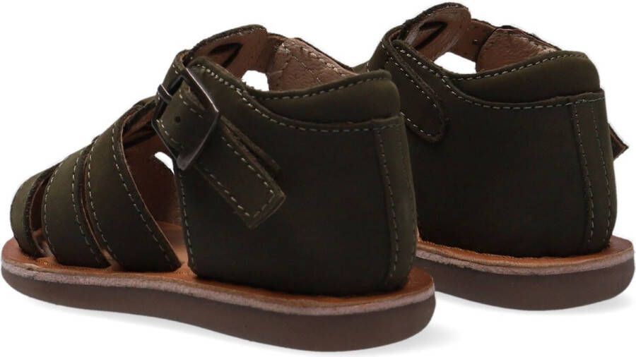 Ton & Ton Meisjes Platte sandalen Pl_omo09 Taupe Leer - Foto 4