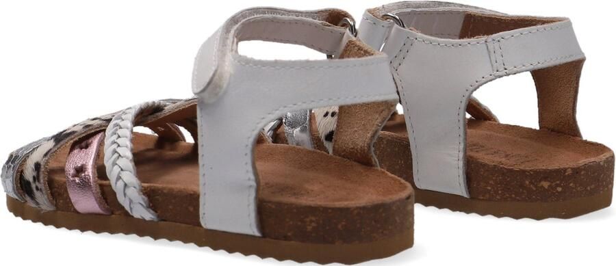 Ton & Ton Meisjes Platte sandalen Pl_omo08 Wit Leer - Foto 5