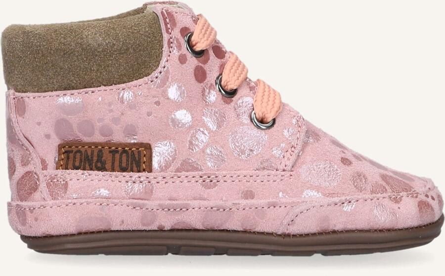 Ton & Ton Lief Babyschoenen Babyslofjes Meisjes Roze