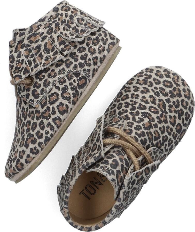 Ton & Ton Live Babyschoenen Babyslofjes Beige - Foto 4