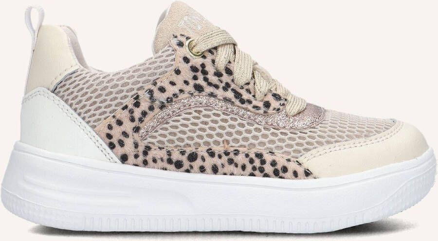 Ton & Ton Unisex Lage sneakers Stine Beige Mesh