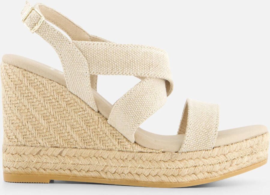 Toni Pons Afra Nu Naturel- sleehak sandaal- pump sleehak - Foto 2