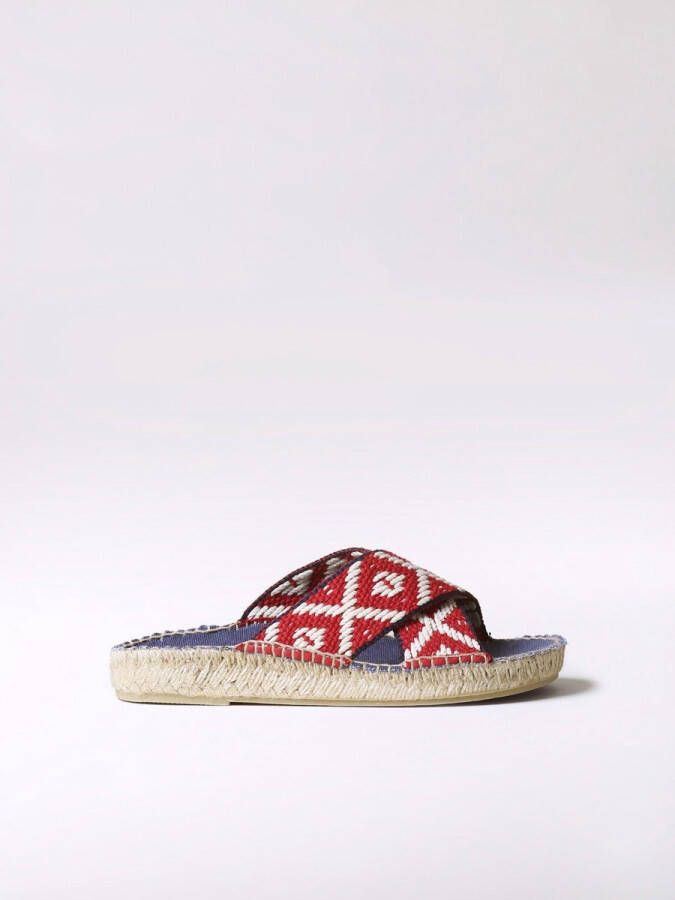 Toni Pons Bali Vermell espadrilles Rood Blauw