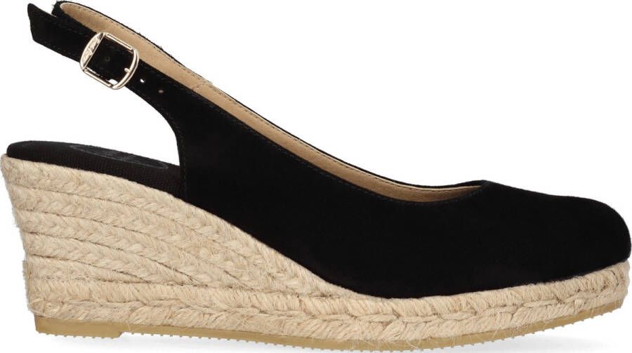 Toni Pons Bremen-5A Dames Espadrilles Negre