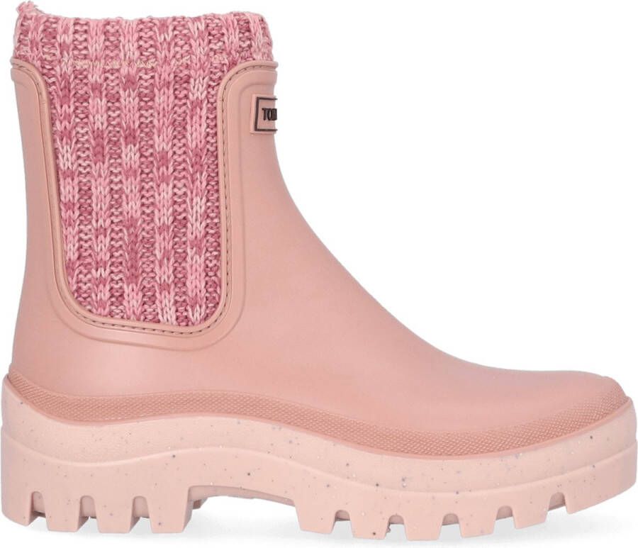 Toni Pons Camos Dames Chelsea Regenboots Rosa