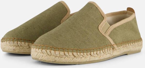 Toni Pons Dallas Heren Espadrilles Caqui Groen Canvas DALLAScaqui
