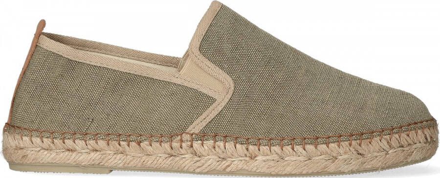 Toni Pons Dallas Heren Espadrilles Caqui Groen Canvas DALLAScaqui