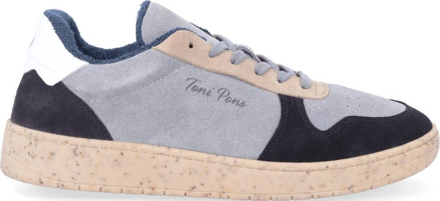 Toni Pons Daniel Suede Heren Sneakers Blau