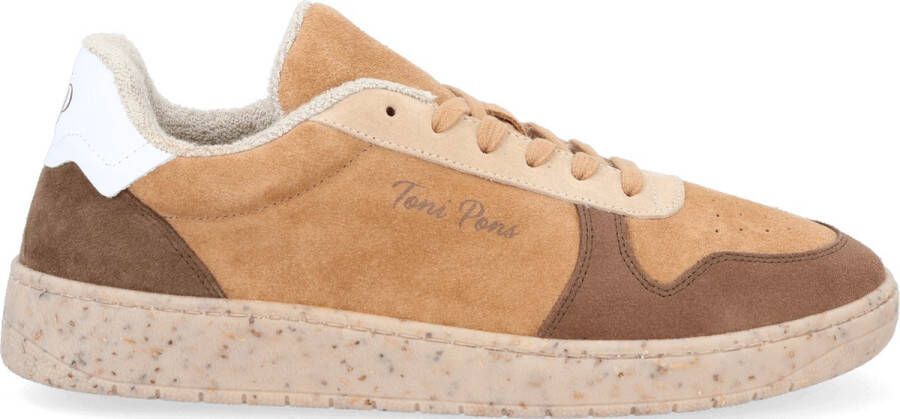 Toni Pons Daniel Suede Heren Sneakers Camel