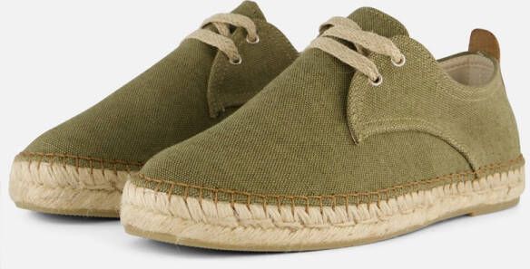 Toni Pons Dixon Heren Espadrilles Caqui | Groen | Textiel