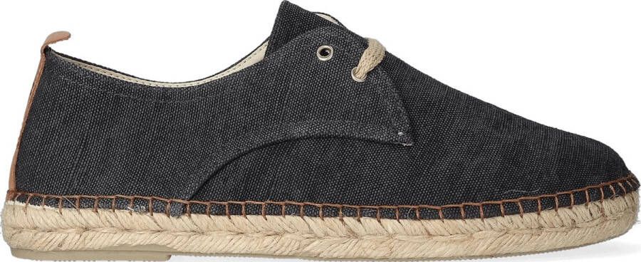 Toni Pons Dixon Heren Espadrilles Negre Zwart Textiel DIXONnegre