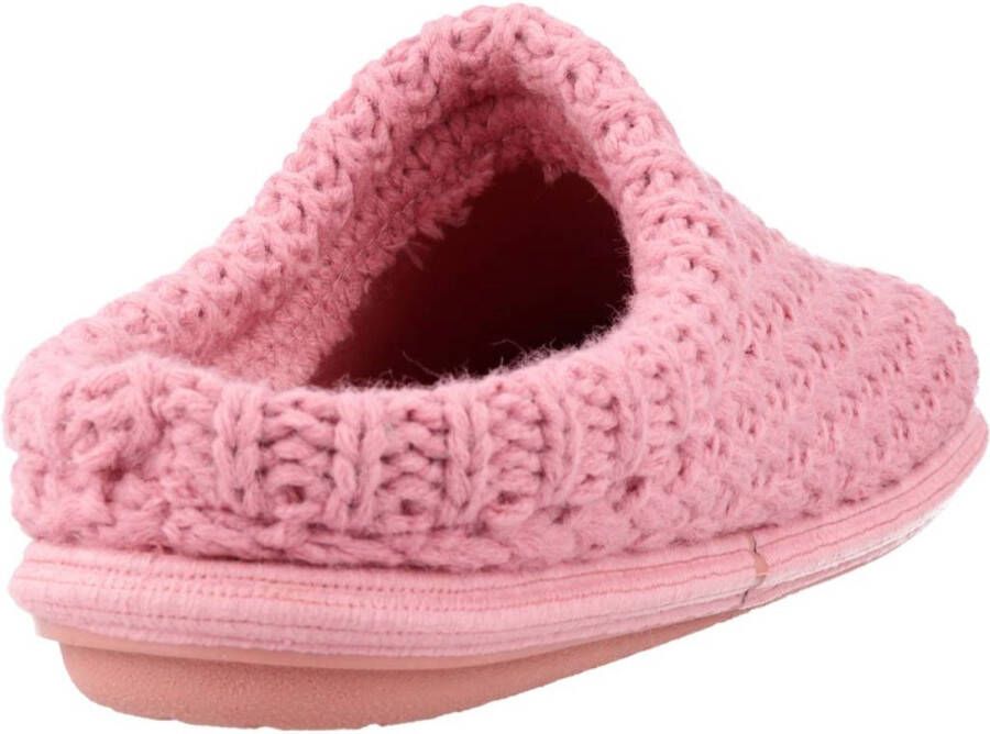 Toni Pons Damesslippers van gevlochten stof in grijs DOMI-SR