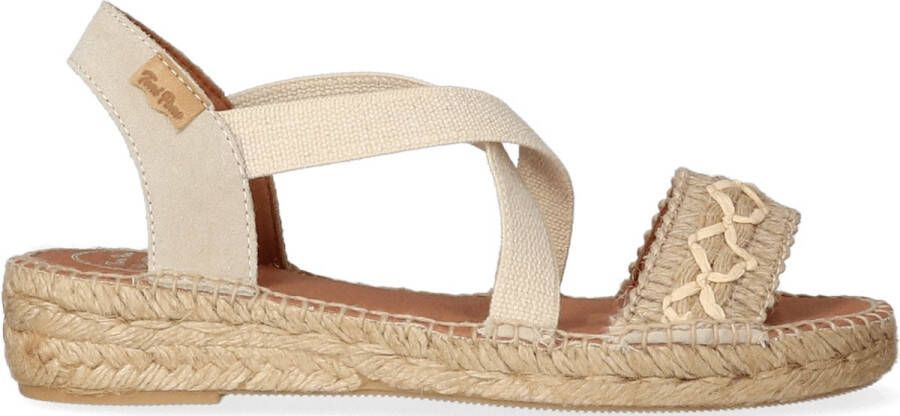 Toni Pons Eider Espadrilles beige Textiel Dames