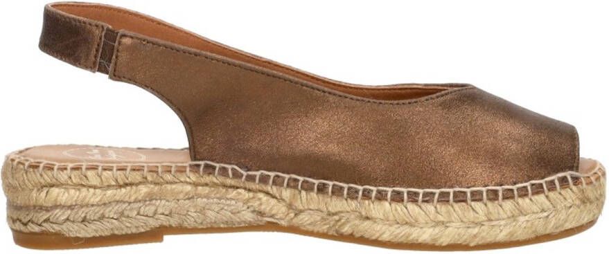 Toni Pons Erica Sandalen Touwzool Brons