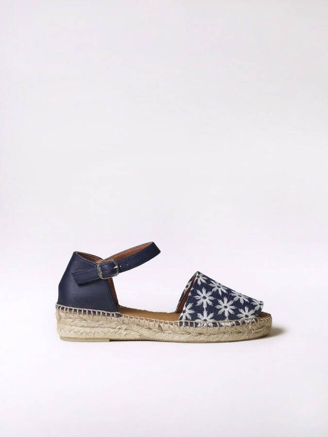 Toni Pons Erin Texa Kids Espadrilles donkerblauw