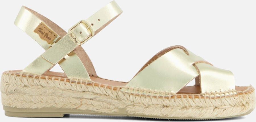 Toni Pons Esther Espadrille goud Leer Dames - Foto 5