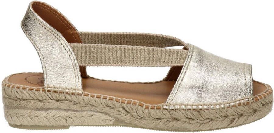 Toni Pons Etna Dames Espadrilles Platinum