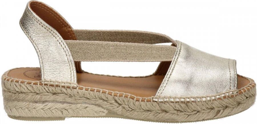 Toni Pons Etna Dames Espadrilles Platinum