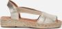 Toni Pons Etna Espadrilles goud Leer Dames - Thumbnail 1