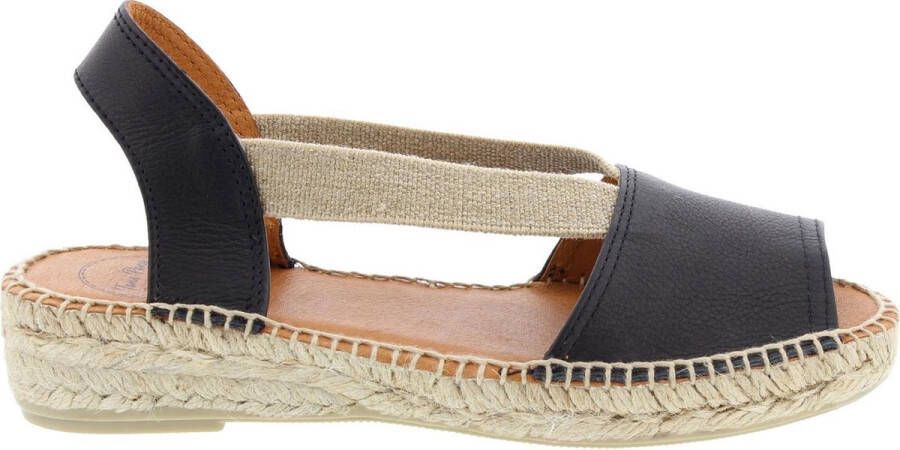 Toni Pons Etna Espadrilles Vrouwen Black Black Black