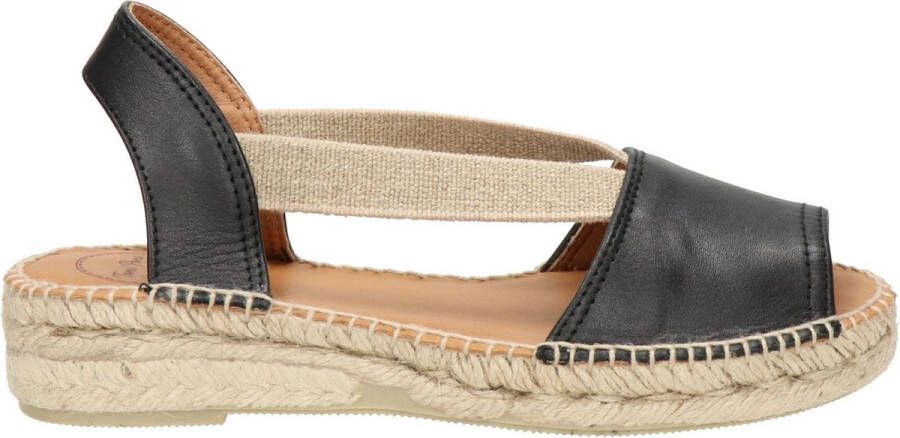 Toni Pons Etna Espadrilles Vrouwen Black Black Black