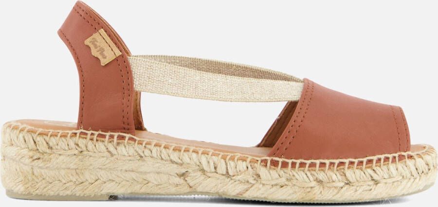 Toni Pons Etna Espadrilles cognac Leer Dames