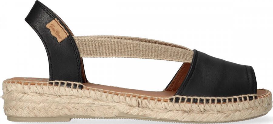 Toni Pons Etna Espadrilles Vrouwen Black Black Black