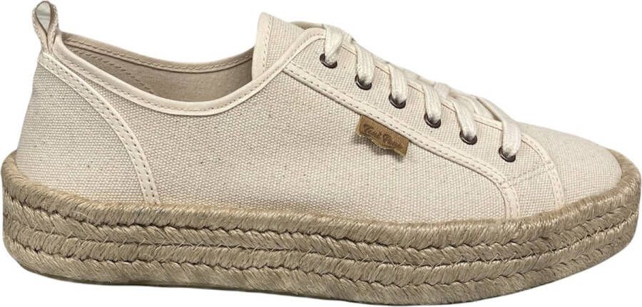 Toni Pons JORDINA Cru Baluma espadrilles veterschoen espadrilles