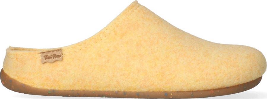 Toni Pons Mona FR Dames Pantoffels Groc | Geel | Gerecyclede PET flessen