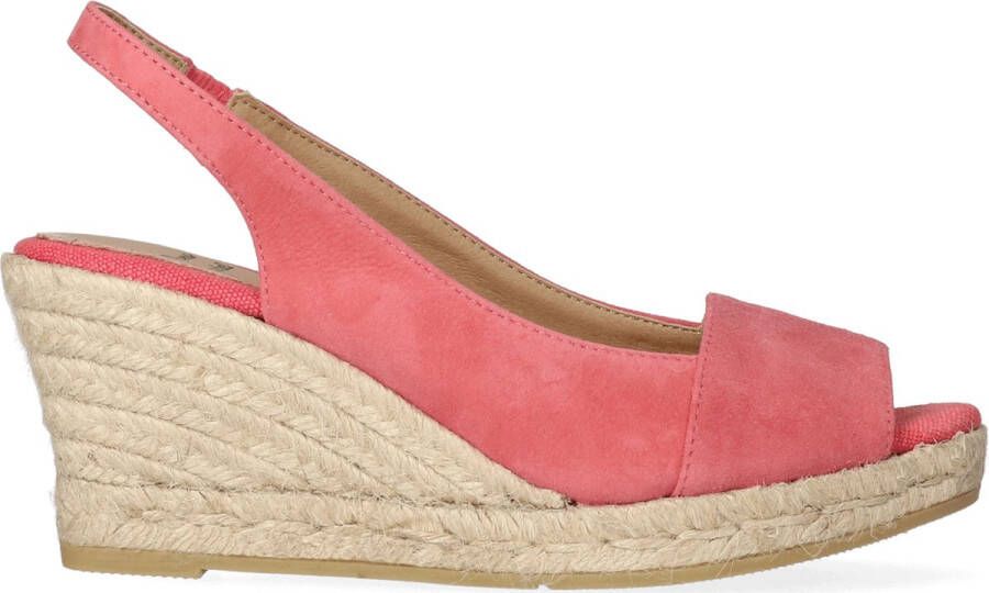 Toni Pons Monza-A Dames Espadrilles Bru Roze Suède MONZAAbru