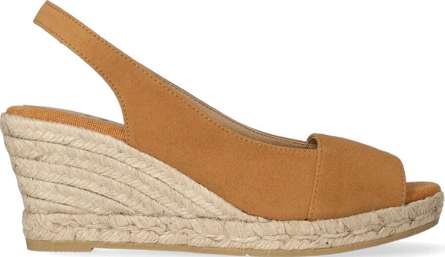 Toni Pons Monza-A Dames Espadrilles Cuiro Cognac Suède MONZAAcuiro