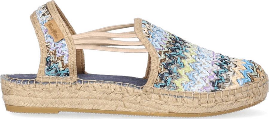 Toni Pons Noa-NZ Dames Espadrilles Blau