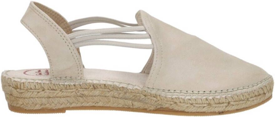 Toni Pons Nuria Dames Espadrilles Pedra Beige Suède NURIApedra