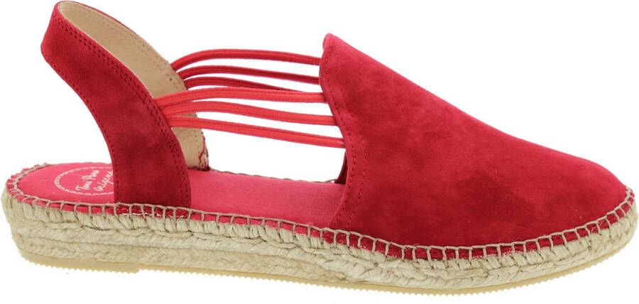 Toni Pons Nuria Dames Espadrilles Red