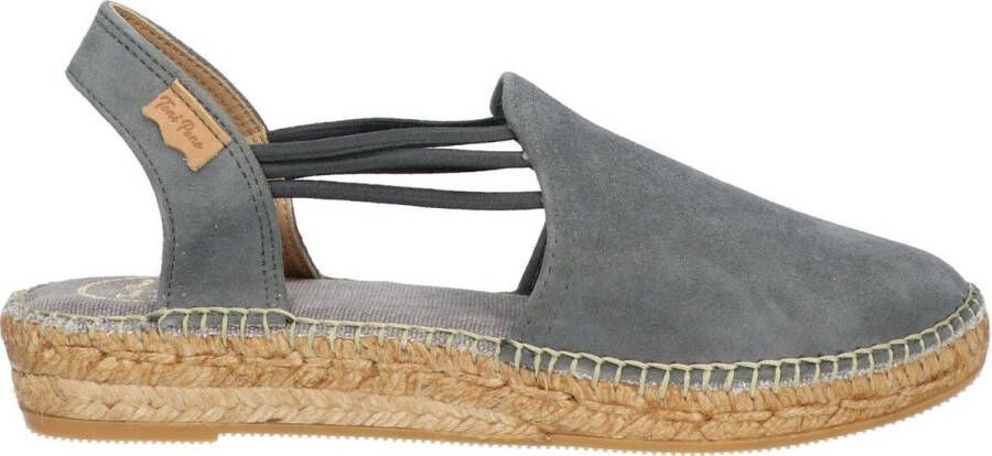 Toni Pons Nuria Dames Espadrilles Gris | Grijs | Suède - Foto 13