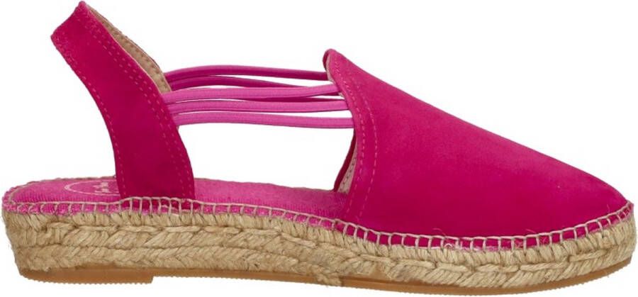 Toni Pons Nuria Sandalen Touwzool Fuchsia