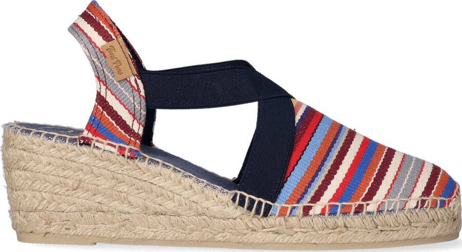 Toni Pons Tarbes Canvas Cannes Dames Espadrilles met sleehak–