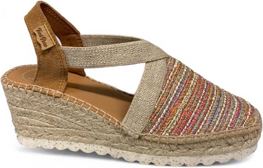 Toni Pons Terra Espadrilles beige Textiel Dames