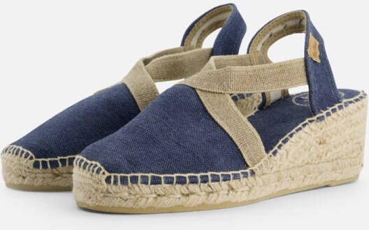 Toni Pons Terra V Dames Espadrilles Mari Vintage | Blauw | Canvas
