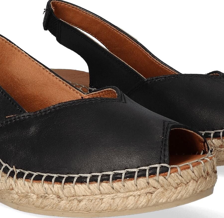 Toni Pons Bernia-P Dames Espadrilles Negre Zwart Leer BERNIAPnegre - Foto 2