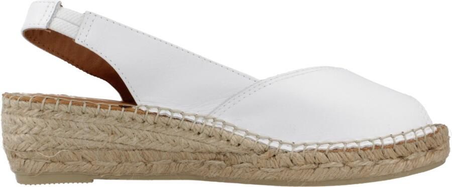 Toni Pons Dames leren espadrille met open neus en sleehak BERNIA-P