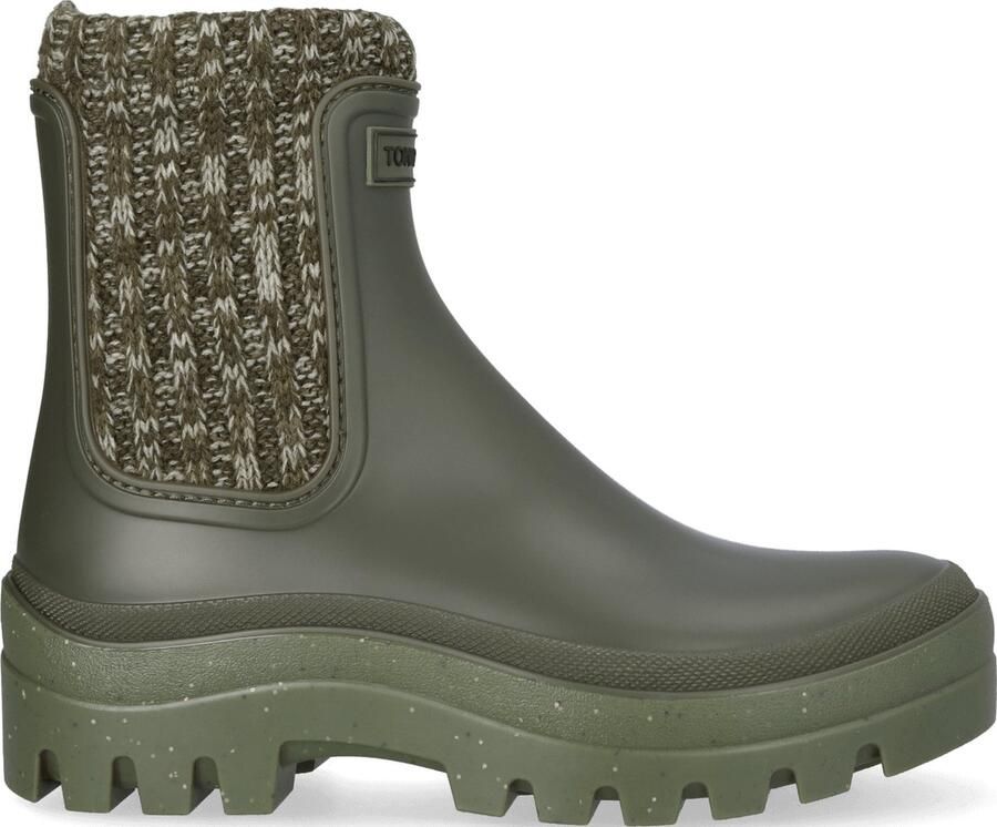 Toni Pons Camos Dames Chelsea Regenboots Caqui