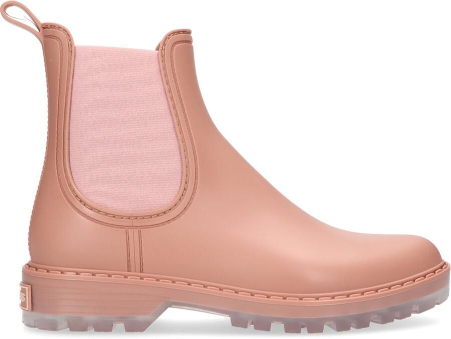 Toni Pons Cancun Dames Regenboots Bru Roze PVC