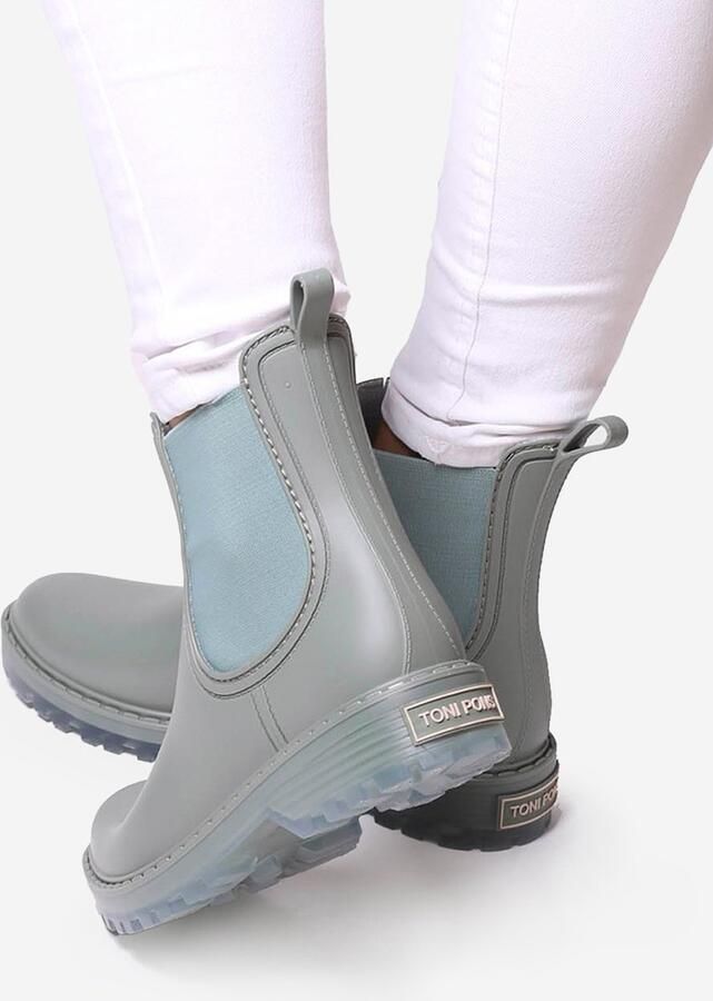 Toni Pons Cancun Dames Regenboots Menta Groen PVC CANCUNmenta