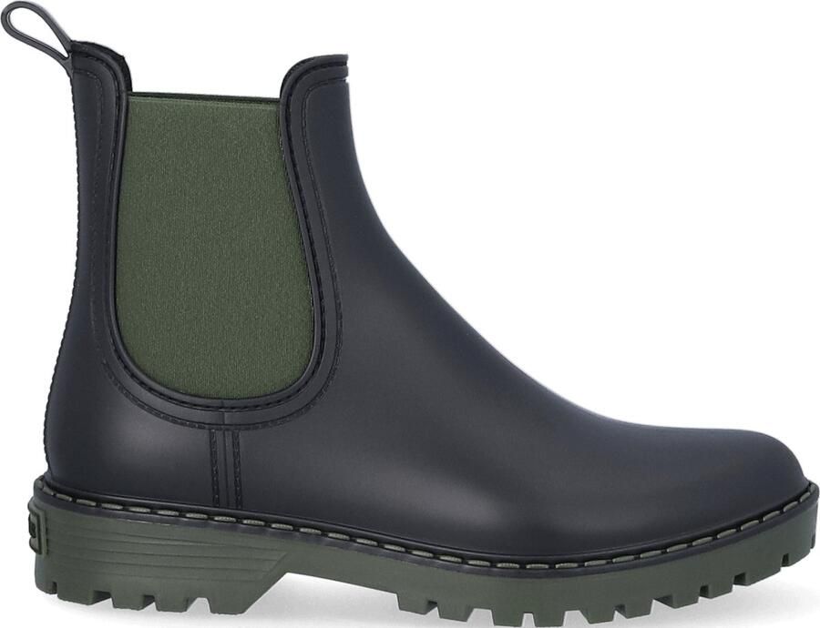 Toni Pons Cavour Dames Chelsea boots Rubber Zwart Waterdicht