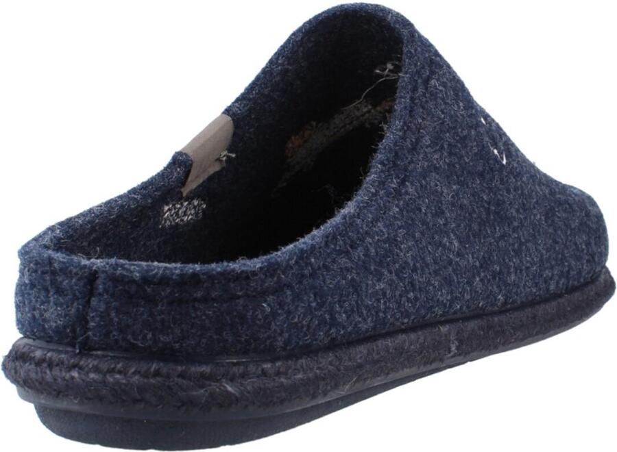 Toni Pons Charlie Heren Pantoffels Vilt Blauw