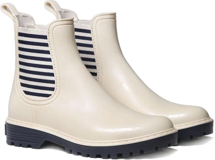 Toni Pons Colby Regenlaarzen Beige Vrouw